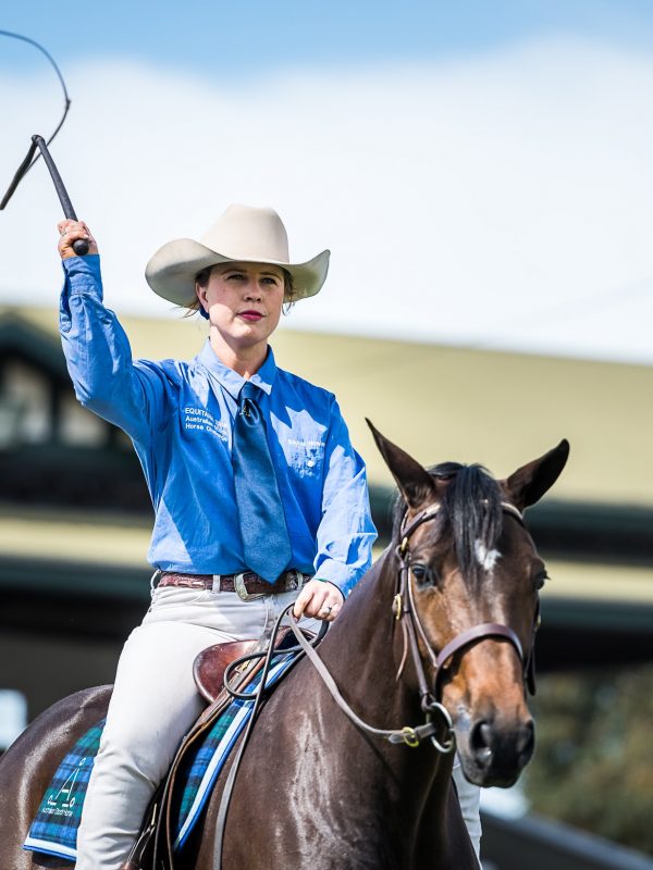 Sophie Bramucci riding Todds Kassandra